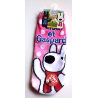 Lisa et Gaspard Ankle Low Cut Socks Pink Brand New