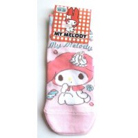 Sanrio My Melody Ankle Low Cut Socks Pink Sweets Brand New