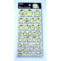 Sanrio Pompompurin 4 Size Sticker Brand-New