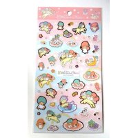 Sanrio Little Twin Stars Kiki & Lala Stickers Unicorn Brand-New