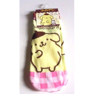 Photo1: Sanrio Pompompurin Ankle Low Cut Socks Brand New