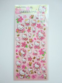 Sanrio Hello Kitty Sakura Stickers Pink Brand New