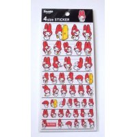 Sanrio My Melody Mymelo 4 Size Sticker Brand-New