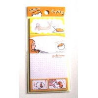 Sanrio Gudetama Memo Tags Slips Labels Egg Yellow Brand New