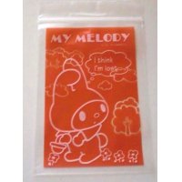 Sanrio My Melody Plastic Ziplock Bags S 15 pcs Red Brand New