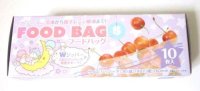 Sanrio Kiki & Lala Little Twin Stars Plastic Ziplock Plastic Food Bags 10 pcs S