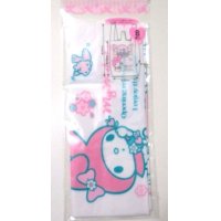 Sanrio My Melody Plastic Bag L 8 pcs Brand New Pink