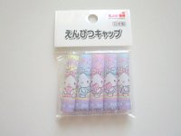 Sanrio Hello Kitty Pencil Caps Purple Brand New