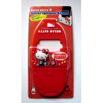 Photo1: Sanrio Hello Kitty Mobile Cell Phone Stand Holder Desk Office Brand New