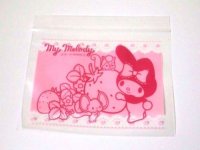 Sanrio My Melody Plastic Ziplock Bags 15pcs S Wide Pink Brand New