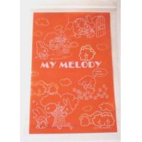 Sanrio My Melody Plastic Ziplock Bags L 10 pcs Red Brand New