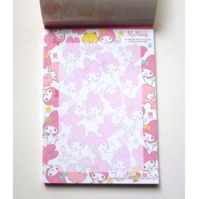 Photo2: Sanrio My Melody Mymelo Memo Pad Friends Red Brand New