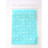 Sanrio Hello Kitty Plastic Ziplock Bags 20 pcs Blue S New