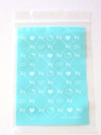 Sanrio Hello Kitty Plastic Ziplock Bags 20 pcs Blue S New