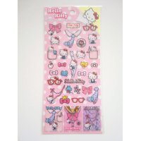 Sanrio Hello Kitty Vinyl Stickers Uniform Pink Brand New