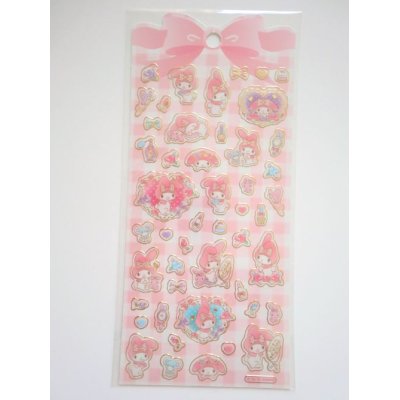 Photo1: Sanrio My Melody Vinyl stickers Pink Beauty Brand New