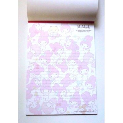 Photo2: Sanrio My Melody Letter Pad Brand New Red