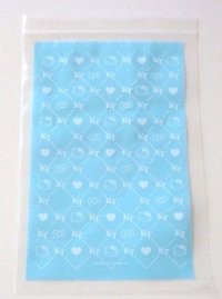 Sanrio Hello Kitty Plastic Ziplock Bags 10 pcs Blue L New