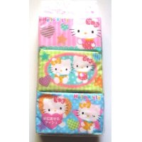 Sanrio Hello Kitty Pocket Tissue 6 pcs Pastel Brand New