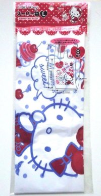 Sanrio Hello Kitty Plastic Bags L 8 pcs Sweets Brand New