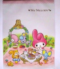 Sanrio My Melody Letter Pad Picnic Brand New Pink