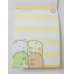 Photo3: San- X Sumikko Gurashi Mini Memo Pad Yellow Brand New (3)