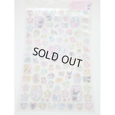 Photo1: Sanrio Jewelpet Glitter stickers 100 pcs Brand New