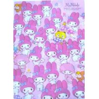 Sanrio My Melody Clear File Folder Pink Brand New