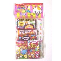 Eraser Toy Sweets Chocolate Cookies 5 pcs Set Brand New