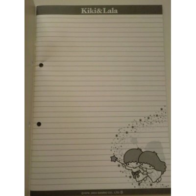 Photo2: Sanrio Little Twin Stars Kiki & Lala Notebook Brand New