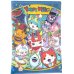 Photo1: Yokai Watch Clear File Folder Jibanyan Bushinyan Shurakoma Whisper Blue New (1)