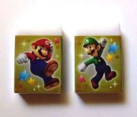 Nintendo Super Mario Luise Eraser 2 pcs set Brand New