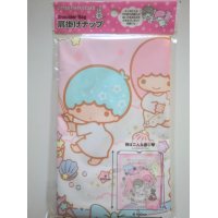 Sanrio Little Twin Stars Kiki & Lala Plastic Bag Knapsack Pink Brand New