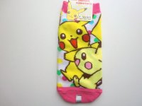 Nintendo Pokémon Pikachu Pichu Ankle Low Cut Socks Pokemon Brand New