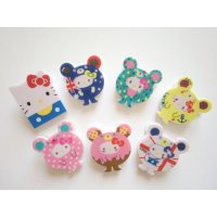 Sanrio Hello Kitty Clips 7pcs set Brand New