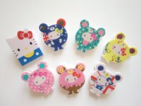 Sanrio Hello Kitty Clips 7pcs set Brand New