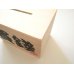 Photo3: Moneybox Savings Bank Saisen Japan Wood Box New (3)