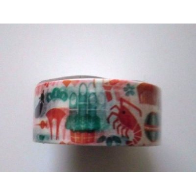 Photo3: Decorative Craft Washi Masking Tape Sticker A Happy New Year Japan Wide New