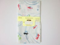 Tenugui Cotton Cloth Kingyo Goldfish Japanese 100% Cotton Brand-New