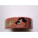 Photo1: Decorative Craft Washi Masking Tape Sticker Cat Brand New Pink (1)