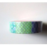 Decorative Craft Washi Masking Tape Sticker Shibori Yagasuri Sakura Pattern New