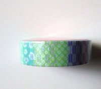 Decorative Craft Washi Masking Tape Sticker Shibori Yagasuri Sakura Pattern New