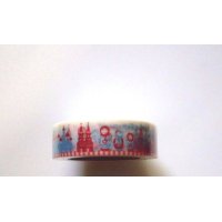 Decorative Craft Washi Masking Tape Sticker World Traveling Russia Brand New