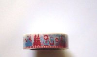 Decorative Craft Washi Masking Tape Sticker World Traveling Russia Brand New