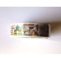 Decorative Craft Washi Masking Tape Sticker World Traveling New Asia US EU