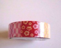 Decorative Craft Washi Masking Tape Sticker Shibori Ume Yagasuri Pattern New