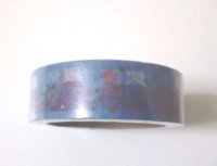 Decorative Craft Washi Masking Tape Sticker Japan Mt.Fuji Sakura Blue Brand New