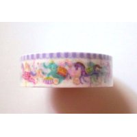 Decorative Craft Washi Masking Tape Sticke Merry-go-round Brand New