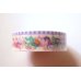 Photo1: Decorative Craft Washi Masking Tape Sticke Merry-go-round Brand New (1)