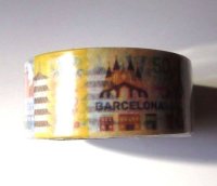 Decorative Craft Washi Masking Tape Sticker Wide World Traveling New Asia US EU